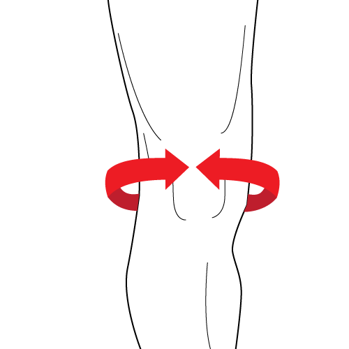 Como medir a circunferência do joelho