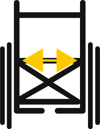 ícone referente a medida