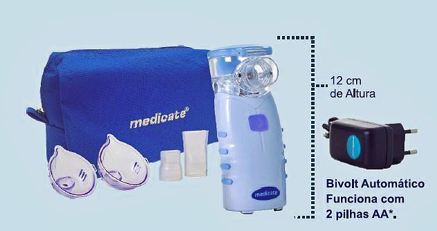 Inalador Portátil Mesh - Medicate - MD4000 - banner